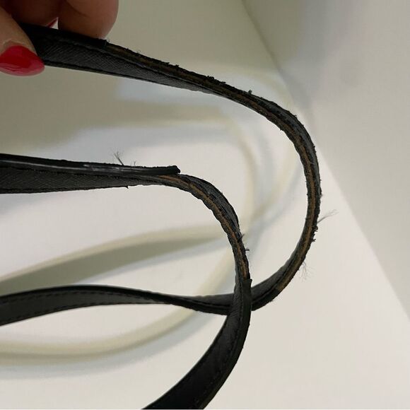 Michael Kors Black Safiano Leather Long Handle Tote - Picture 11 of 15